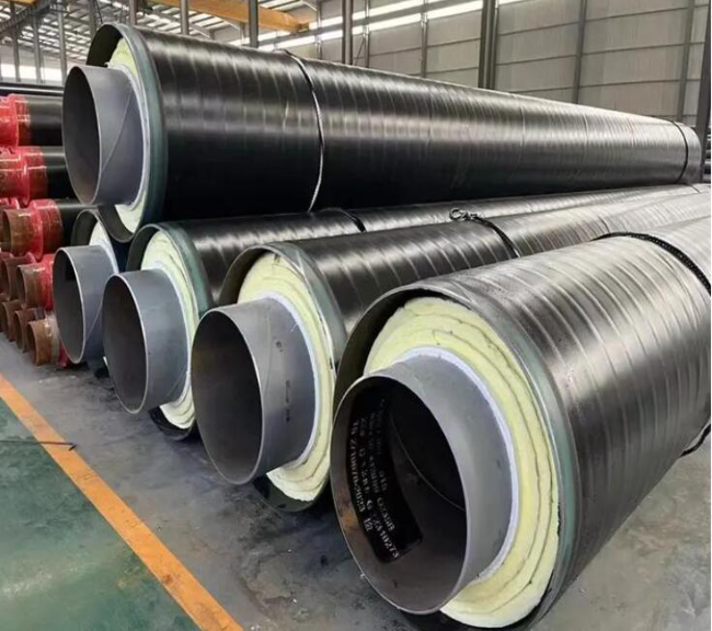 天水钢套钢蒸汽保温管